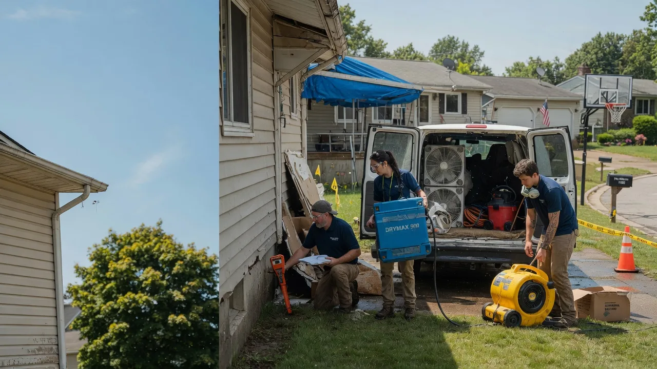 Ceiling Leak Cleanup in Halma, MN near me