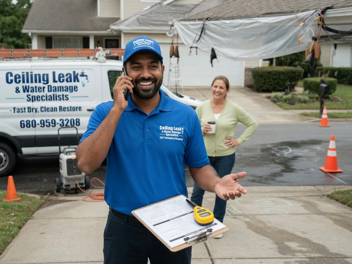 Ceiling Leak Cleanup Halma, MN FAQs
